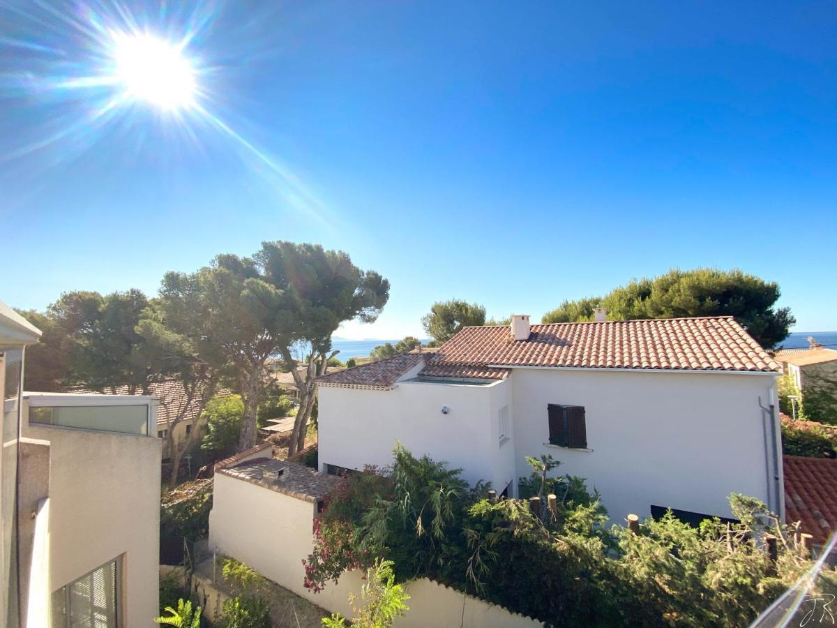 Appartement Vue Mer Le Chant Des Cigales Sausset-les-Pins Exteriér fotografie